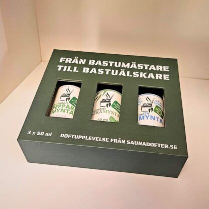 presentask med bastudofter