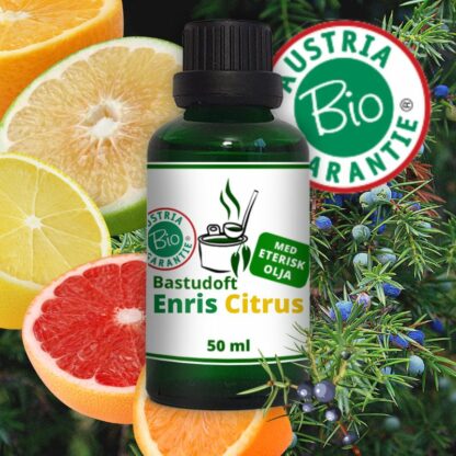 ekologisk bastudoft enris citrus