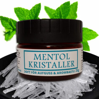 mentolkristaller till bastun kristalliserad mentol